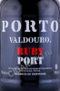 этикетка портвейн valdouro ruby 0.75л