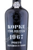 этикетка kopke colheita 1967 porto 0.75л