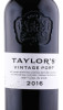 этикетка портвейн taylors vintage port 2016 года 0.75л