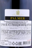 контрэтикетка palmer porto colheita 0.75л