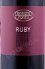 этикетка портвейн borges ruby reserve 0.75л