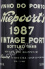 этикетка портвейн niepoort vintage 1987 0.75л