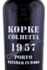 этикетка портвейн porto kopke colheita 1957 0.75л