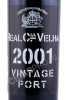 этикетка портвейн porto royal compahnia velha vintage port 2001 0.75л