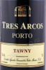 этикетка портвейн tres arcos tawny 0.75л