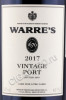 этикетка португальский портвейн warres vintage port warres 0.75л