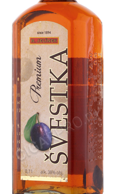 этикетка ракия r jelinek svestka premium 0.7л