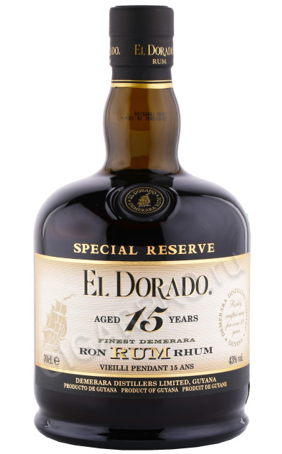 ром el dorado 15 years 0.7л