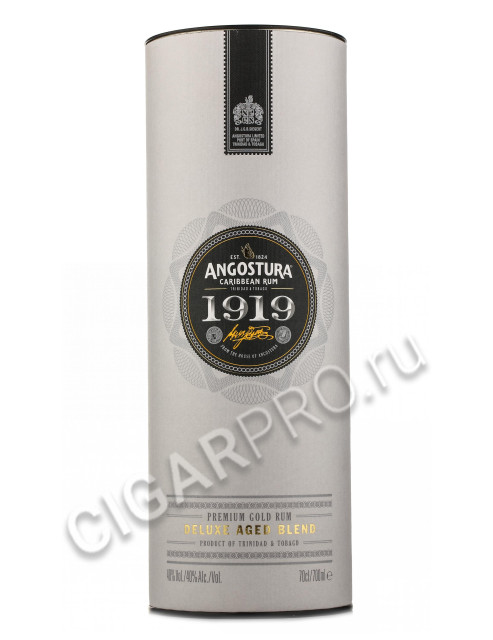 подарочная упаковка rum angostura 1919