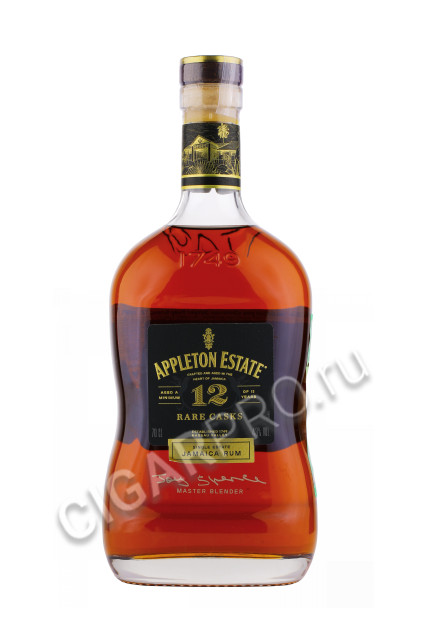 ром appleton estate rare blend 12 years 0.7л