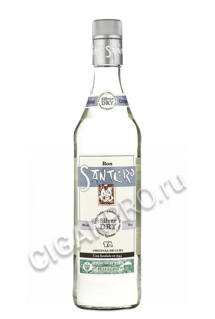 ром santero silver dry 0.7л