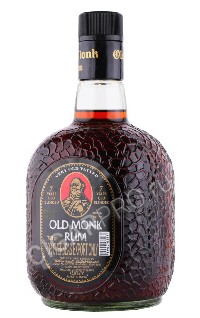 ром old monk 7 years old 0.75л