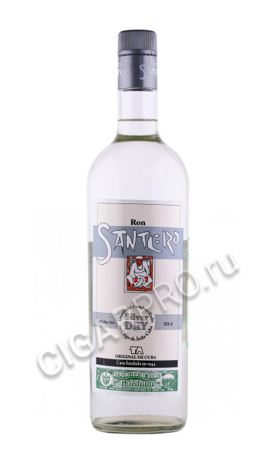 ром santero silver dry 1л