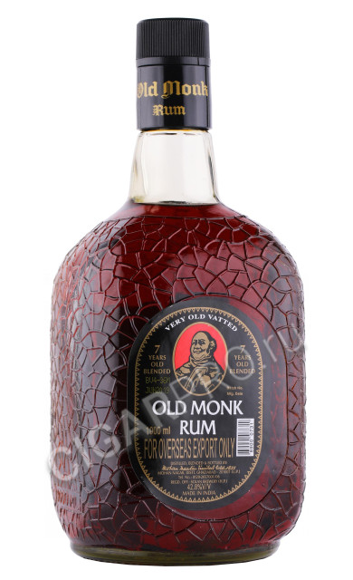 ром old monk 7 years old 1л