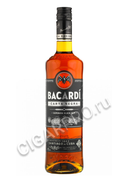 bacardi carta negra ром бакарди карта негра