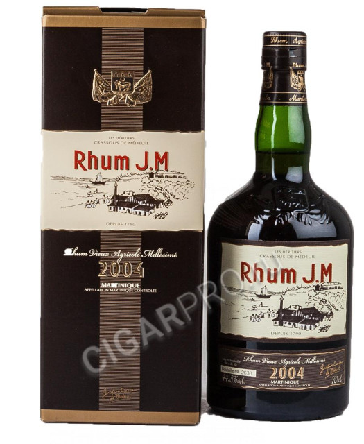 rhum j.m  agricole millesime 2000 ром джи. эм. агриколь миллезим 2000г