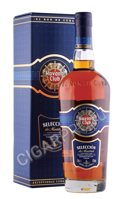 ром havana club seleccion de maestros 0.7л в подарочной упаковке