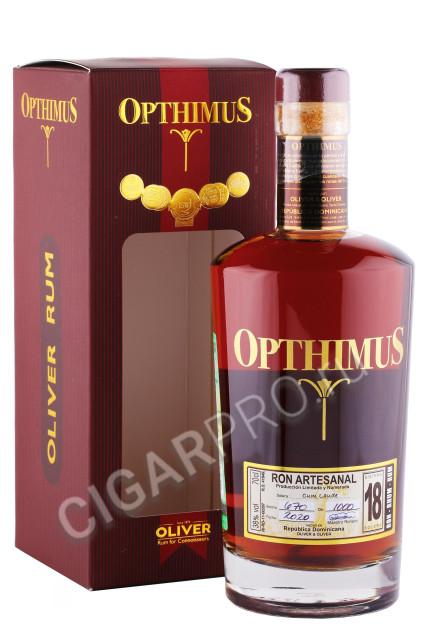 ром opthimus 18 years 0.7л в подарочной упаковке