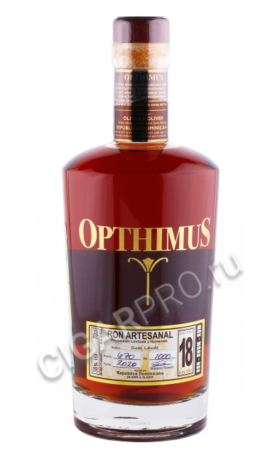 ром opthimus 18 years 0.7л