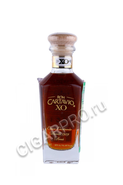 ром cartavio xo 18 years old 0.05л