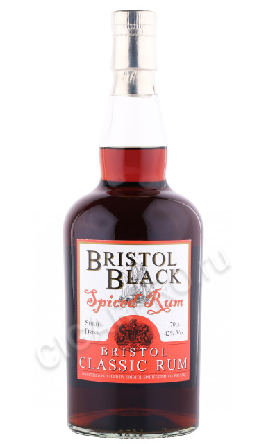 ром bristol black spiced 0.7л