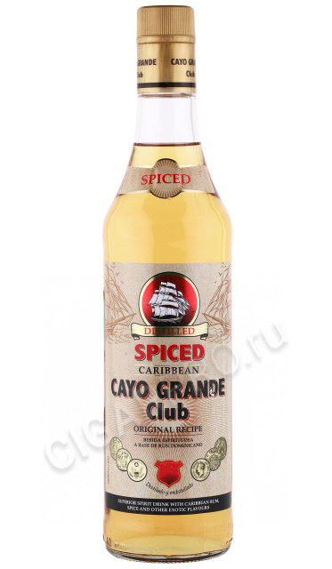 ром cayo grande club spiced 0.7л