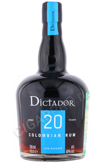 ром dictador 20 years old 0.7л