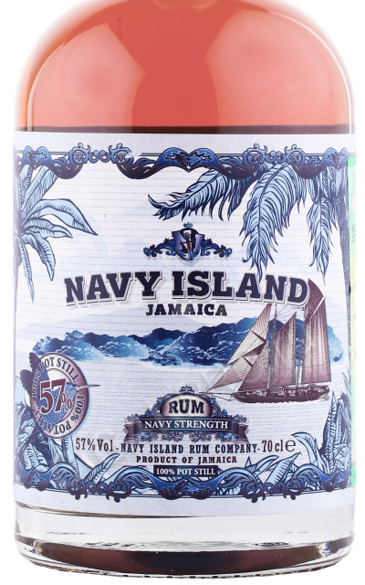 этикетка ром navy island navy strength 0.7л