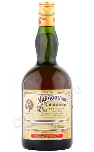 ром rhum mangustan 0.7л