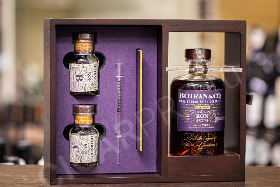 ром botran & co gran reserva especia 0.5л в подарочной упаковке