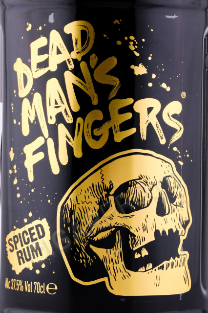 этикетка ром dead mans fingers spiced 0.7л