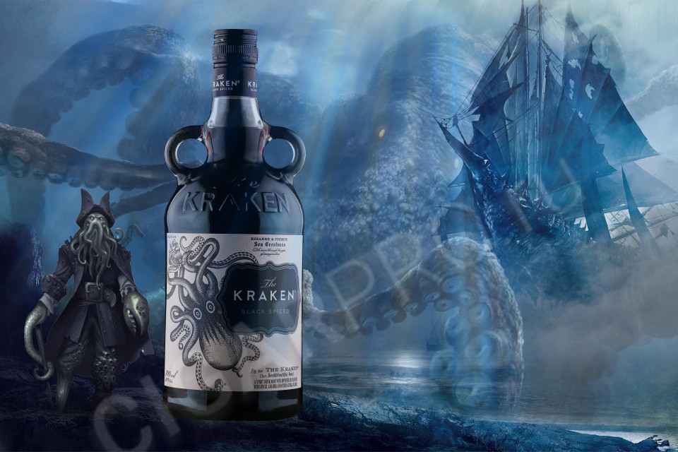 ром kraken black spiced 0.7л