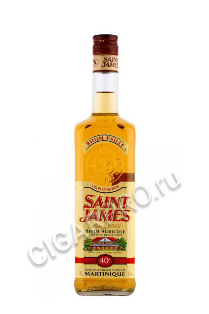 ром saint james rhum agricole paille 0.7л