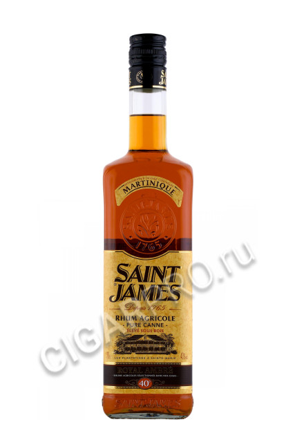 ром saint james rhum agricole royal ambre 0.7л