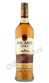 ром rum bacardi gold 0.75л