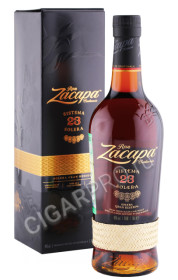 ром zacapa solera gran reserva 23 years 0.7л в подарочной упаковке
