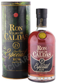 ром viejo de caldas especial 15 years 0.7л в подарочной тубе