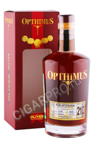 ром opthimus 21 years 0.7л в подарочной упаковке