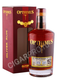 ром opthimus 15 years 0.7л в подарочной упаковке