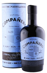 ром rum 1423 companero panama extra anejo 0.7л в подарочной тубе