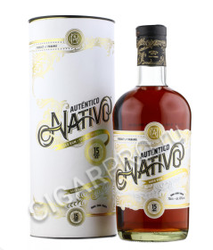 autentico nativo 15 years old купить - ром аутентико нативо 15 лет в п/у цена