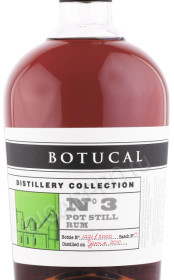 этикетка ром botucal №3 pot still distillery collection 0.7л