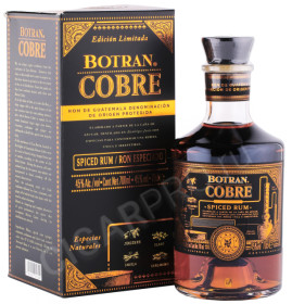 ром botran cobre spiced 0.7л в подарочной упаковке