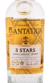 этикетка ром plantation 3 stars 0.7л