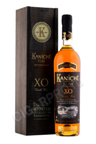 ром kaniche xo artisanal rum 0.7л в деревянной упаковке