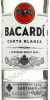 этикетка rum bacardi carta blanca superior 0.5 l