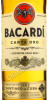 этикетка bacardi carta oro superior gold 0.7 l
