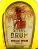 этикетка steel drum gold 0.75 l