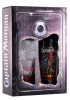 подарочная упаковка ром captain morgan black label 0.7л +1 бокал