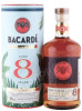 ром bacardi reserva superior 8 years 0.7л в подарочной тубе